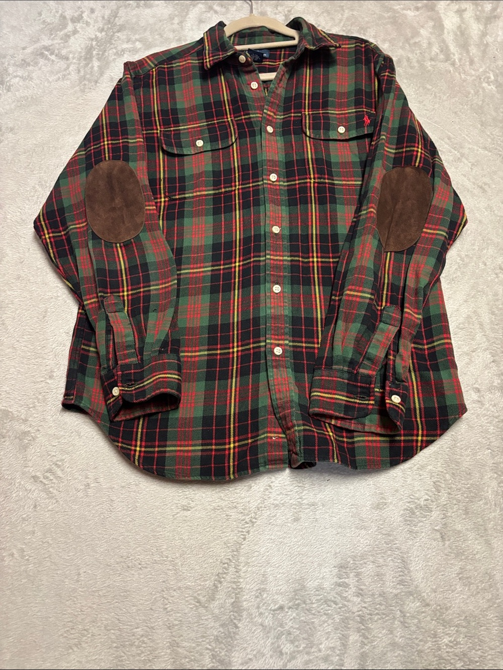 Polo by Ralph Lauren Boys Large Plaid Button Down Shirt